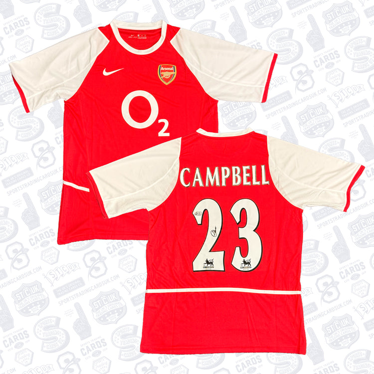 Sol Campbell Signed Arsenal Jersey