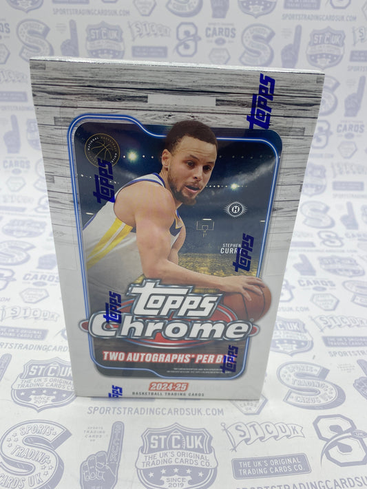2024-25 Topps Chrome Basketball Hobby Box