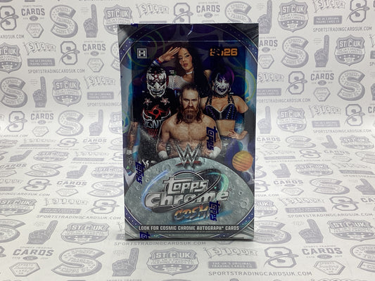 2026 Topps Cosmic Chrome WWE Wrestling Hobby Box