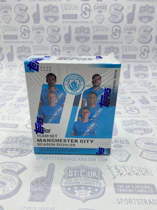 2025/26 Topps Manchester City Team Set