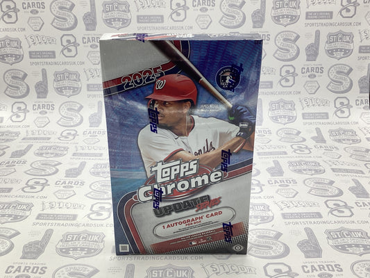 2025 Topps Chrome Update Series Baseball Hobby Box