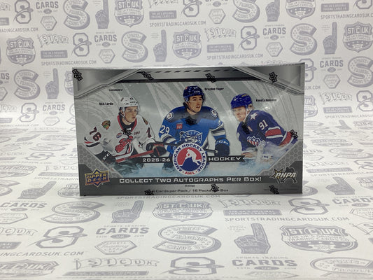 2025-26 Upper Deck AHL Hockey Hobby Box