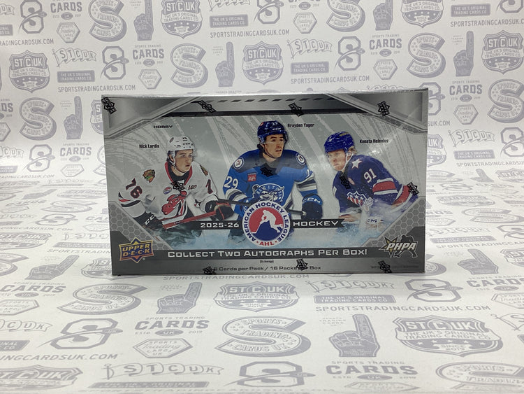 2025-26 Upper Deck AHL Hockey Hobby Box