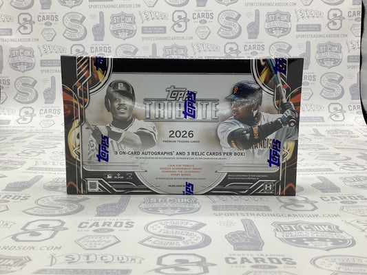 2026 Topps Tribute Baseball Hobby Box