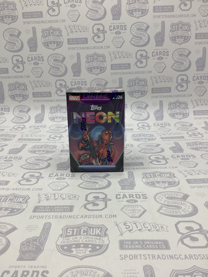 2026 Topps Neon Marvel Blaster Box - Sports Trading Cards UK