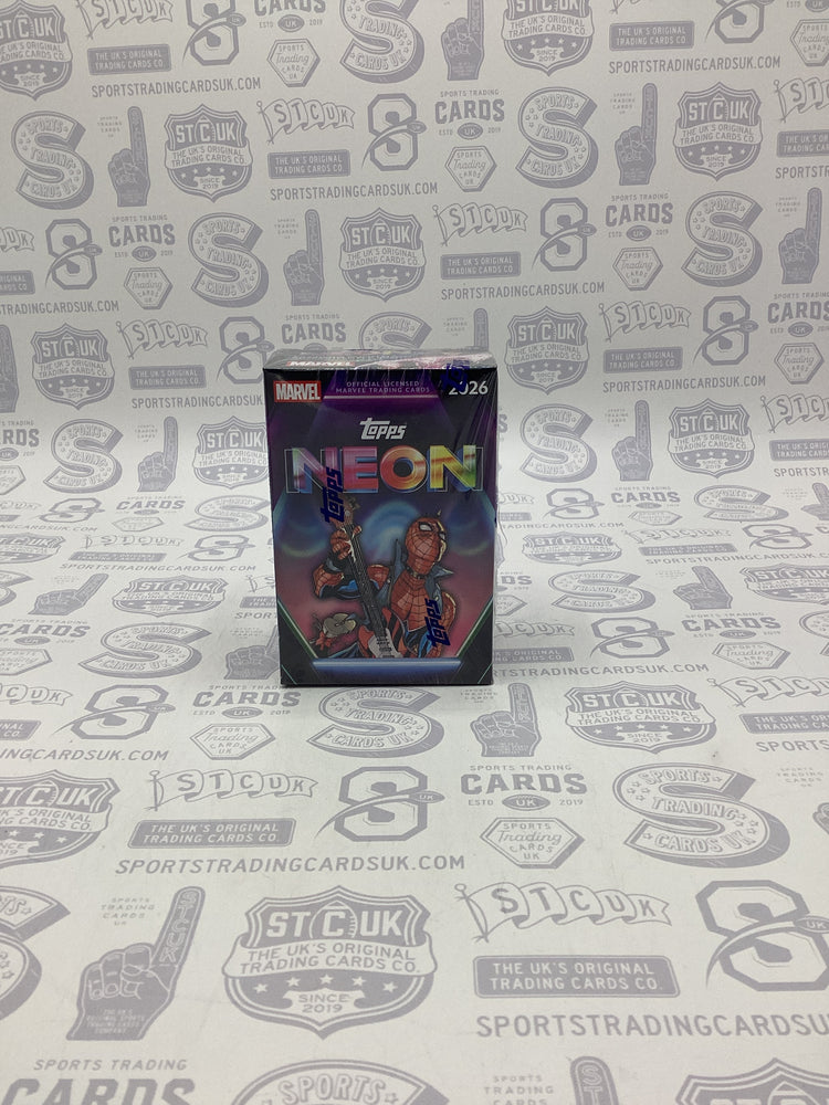 2026 Topps Neon Marvel Blaster Box - Sports Trading Cards UK