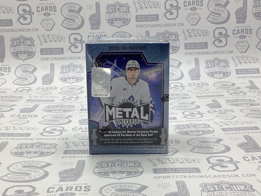 2025-26 Upper Deck Skybox Metal Universe Hockey Blaster Box - Sports Trading Cards UK