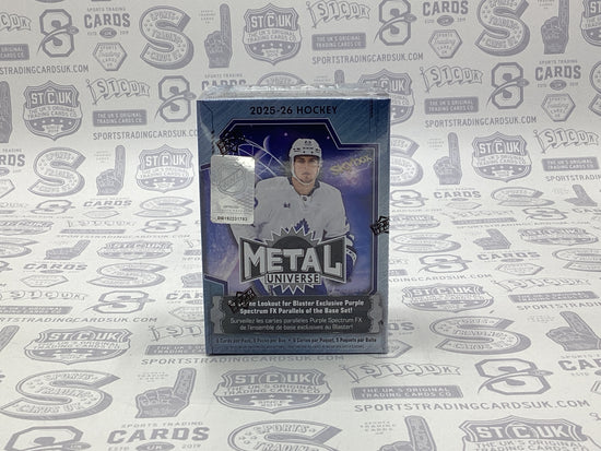2025-26 Upper Deck Skybox Metal Universe Hockey Blaster Box - Sports Trading Cards UK