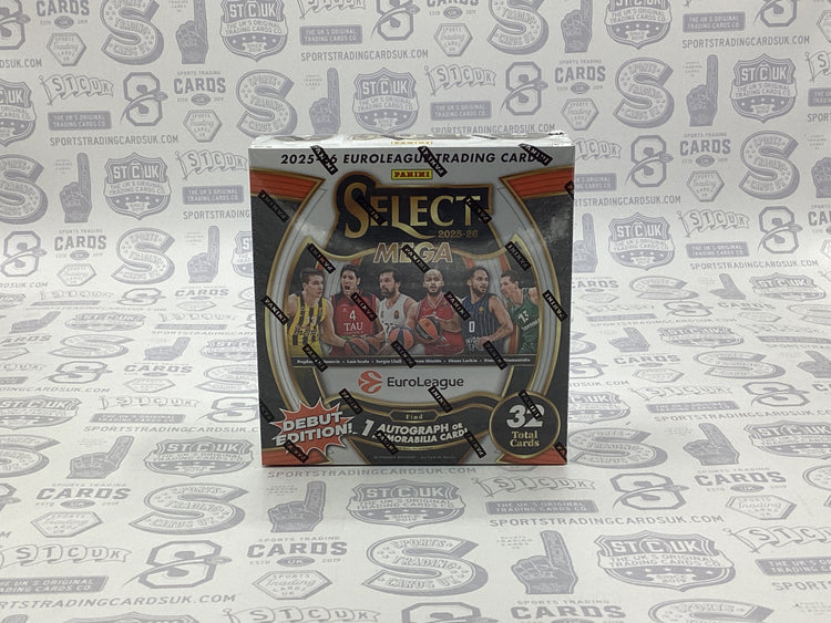 2025/26 Panini Select Euroleague Hobby Mega Box