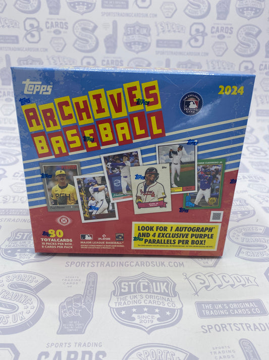 2024 Topps Archives Baseball Collector's Hobby Box