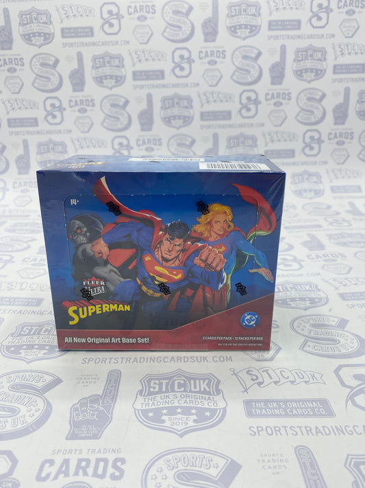 2025 Upper Deck Fleer Ultra Superman Hobby Box - Sports Trading Cards UK