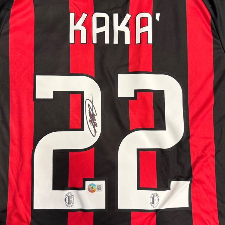 Kaka Signed AC Milan Jersey #22 - Beckett COA
