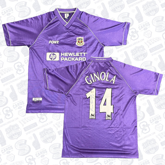 David Ginola Signed Tottenham Hotspur Jersey