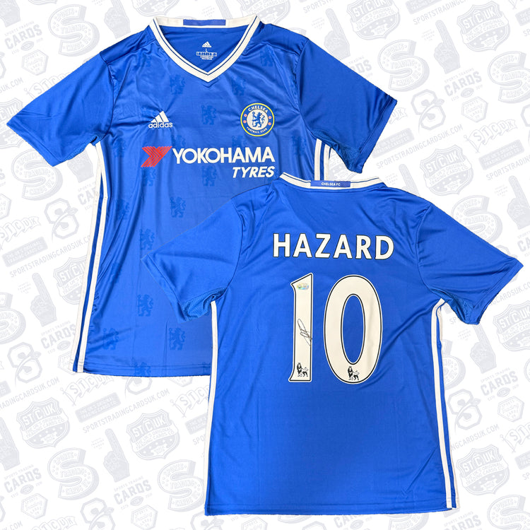 Eden Hazard Signed Chelsea Jersey