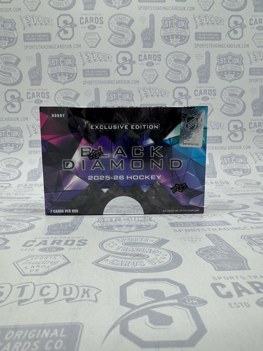 2025-26 Upper Deck Black Diamond Hockey Hobby Box - CDD Edition