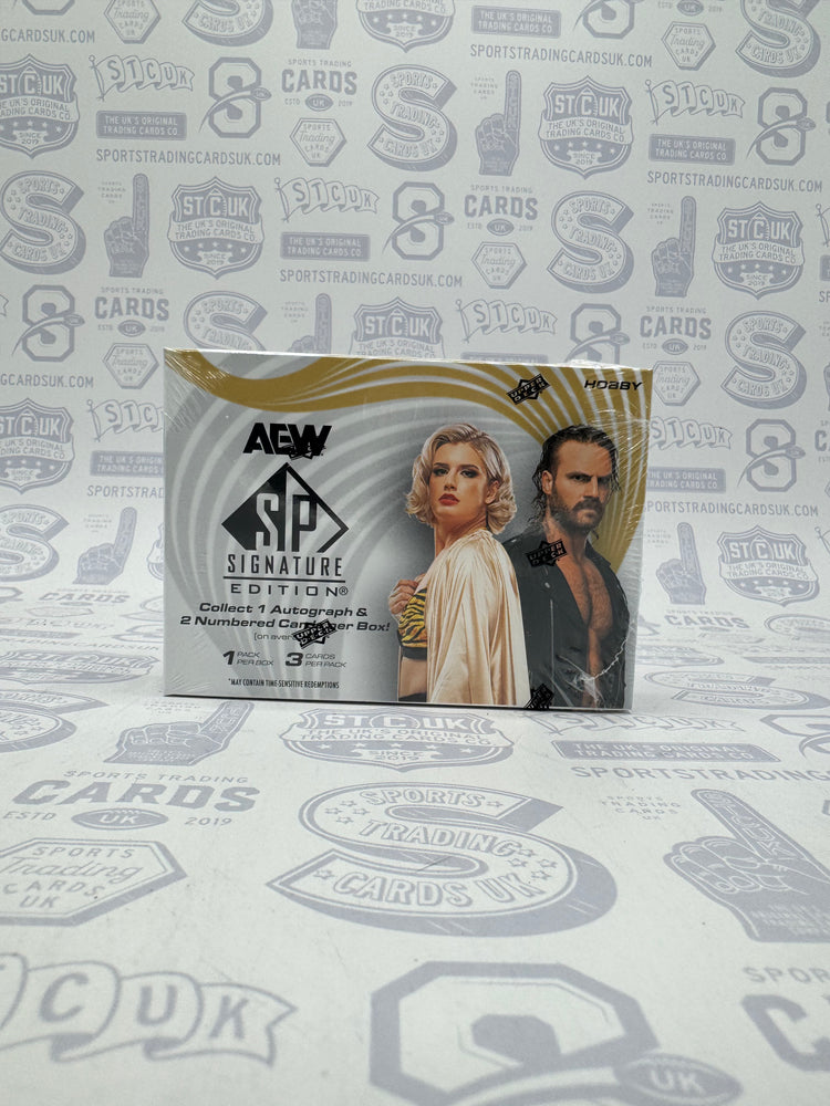 2025 Upper Deck SP Signature Edition AEW Wrestling Hobby Box