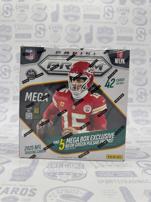 2025 Panini Prizm Football Mega Box - Sports Trading Cards UK