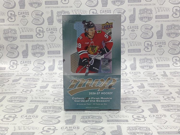 2026-27 Upper Deck MVP Hockey Hobby Box - Sports Trading Cards UK