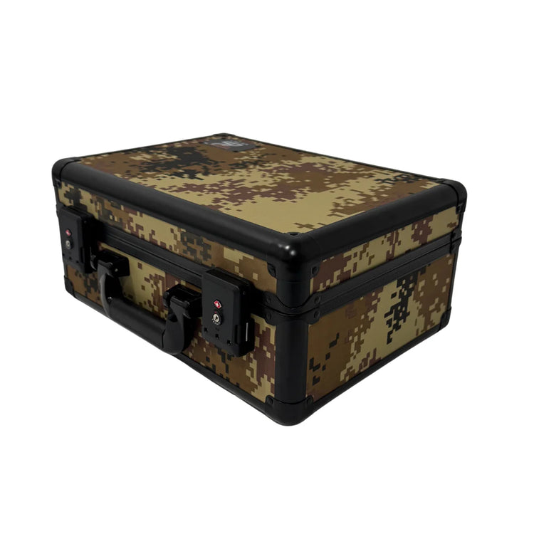 Zion Cases Slab Case X - Black/Tan/Brown Camo - Sports Trading Cards UK