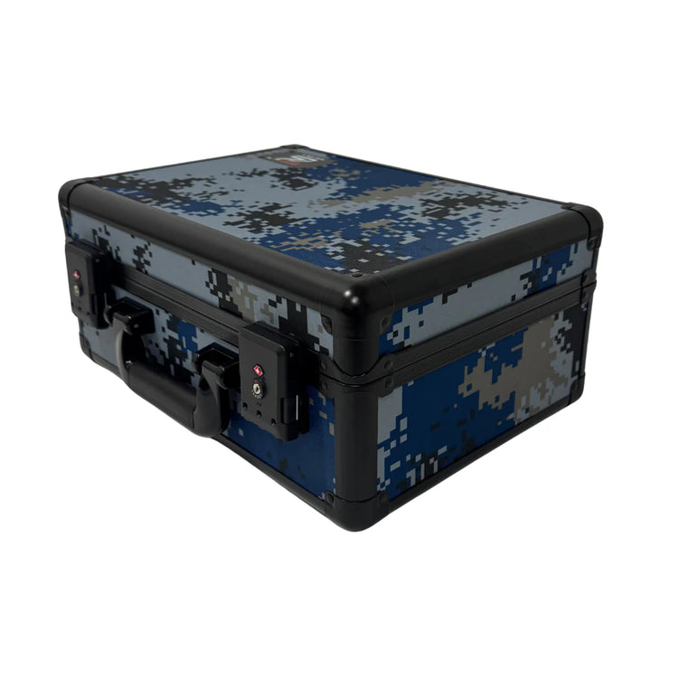 Zion Cases Slab Case X - Black/Tan/Blue Camo - Sports Trading Cards UK