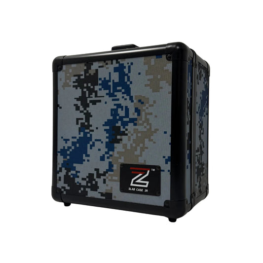 Zion Cases Slab Case 2 Row - Blue/Black/Tan Camo