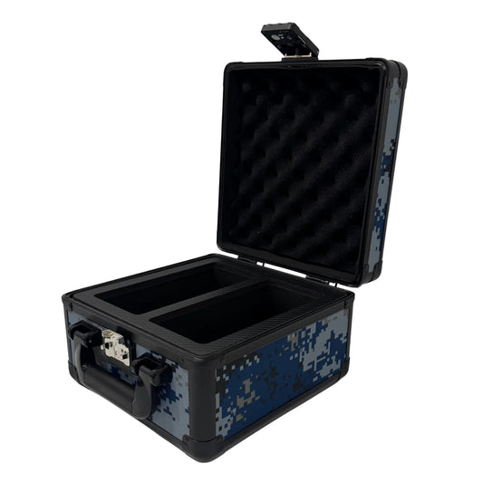 Zion Cases Slab Case 2 Row - Blue/Black/Tan Camo