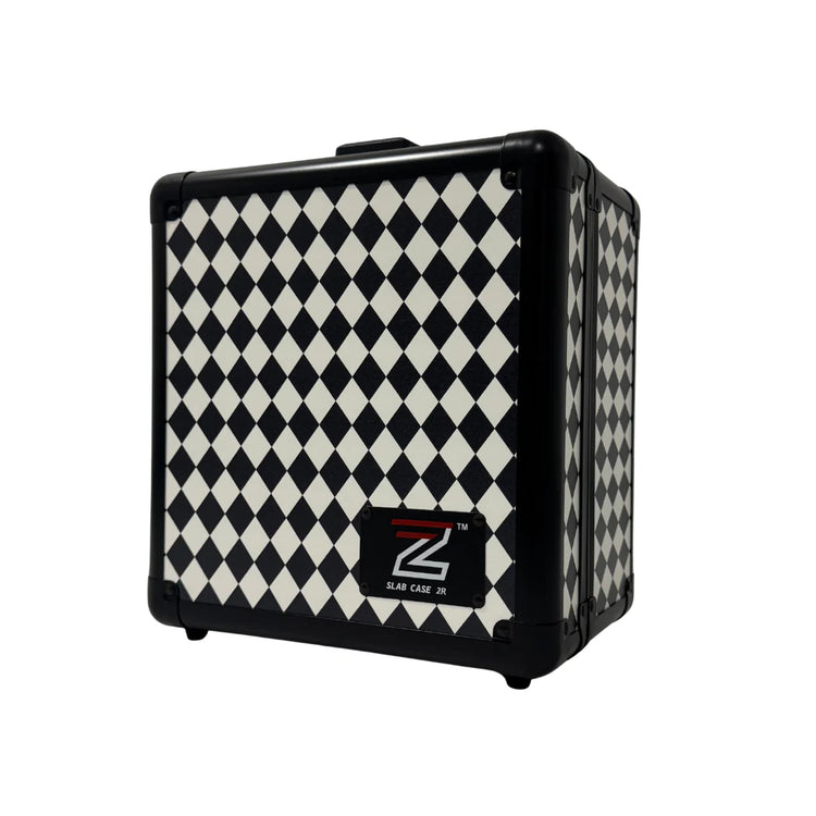 Zion Cases Slab Case 2 Row - Black/White Tile