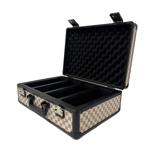 Zion Cases Slab Case XL - Beige Checkerboard Leather