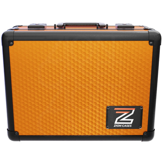 Zion Cases Slab Case XL - Cubed Orange - Sports Trading Cards UK