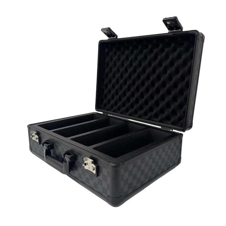 Zion Cases Slab Case XL - Black Checkerboard Leather