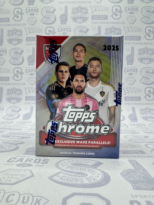 2025 Topps Chrome MLS Soccer Blaster Box - Sports Trading Cards UK