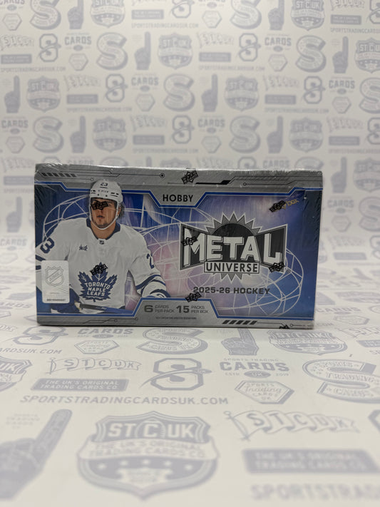 2025-26 Upper Deck Skybox Metal Universe Hockey Hobby Box