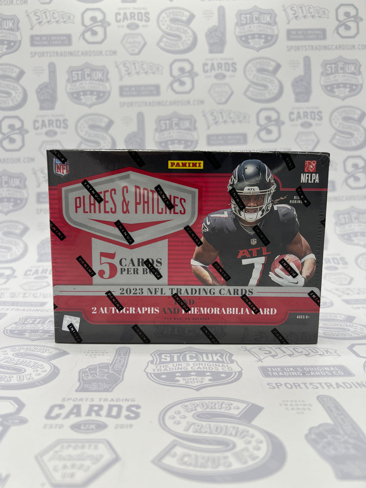 2023 Panini Plates and Patches Football Hobby Box