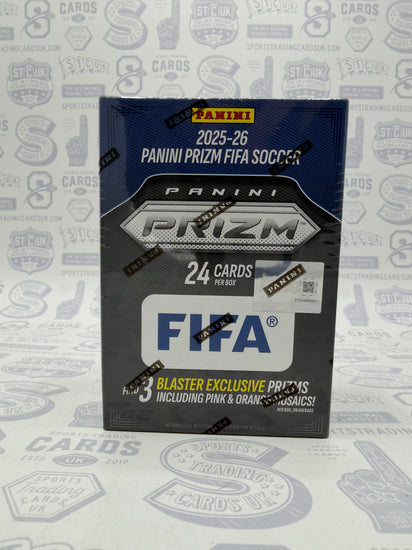 2025-26 Panini Prizm FIFA Soccer Blaster Box - Sports Trading Cards UK