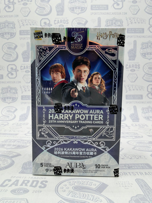 2026 Kakawow Harry Potter Aura 25th Anniversary Hobby Box - Sports Trading Cards UK