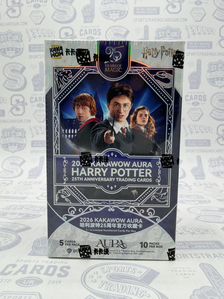 2026 Kakawow Harry Potter Aura 25th Anniversary Hobby Box