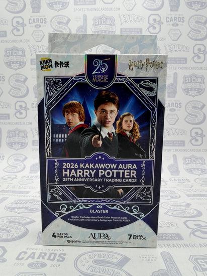 2026 Kakawow Harry Potter Aura 25th Anniversary Blaster Box - Sports Trading Cards UK