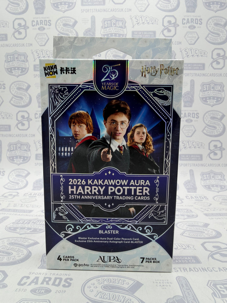 2026 Kakawow Harry Potter Aura 25th Anniversary Blaster Box - Sports Trading Cards UK