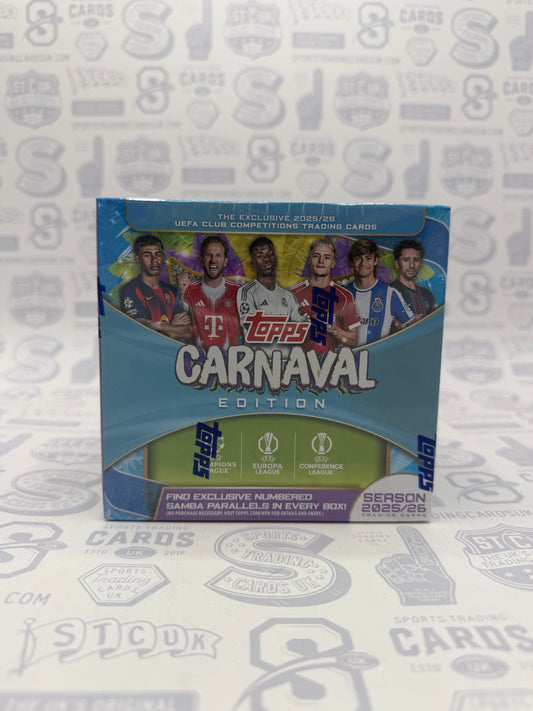 2026 Topps UCC Carnaval Box - Brazil Exclusive Release - Sports Trading Cards UK