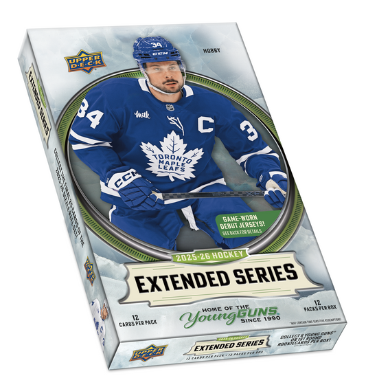 Pre Order - 2025-26 Upper Deck Extended Series Hockey Hobby Box