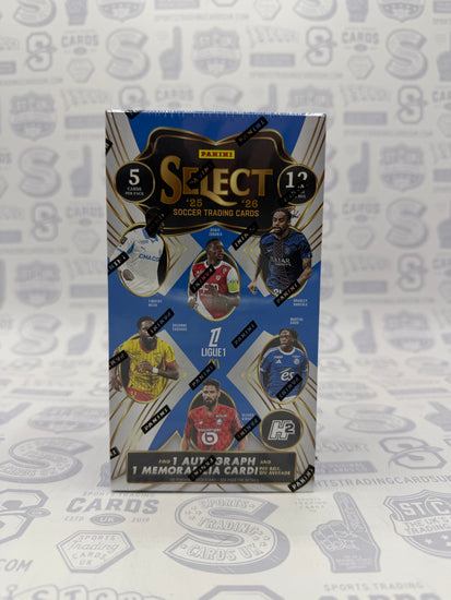 2025-26 Panini Select Ligue 1 Soccer H2 Box - Sports Trading Cards UK