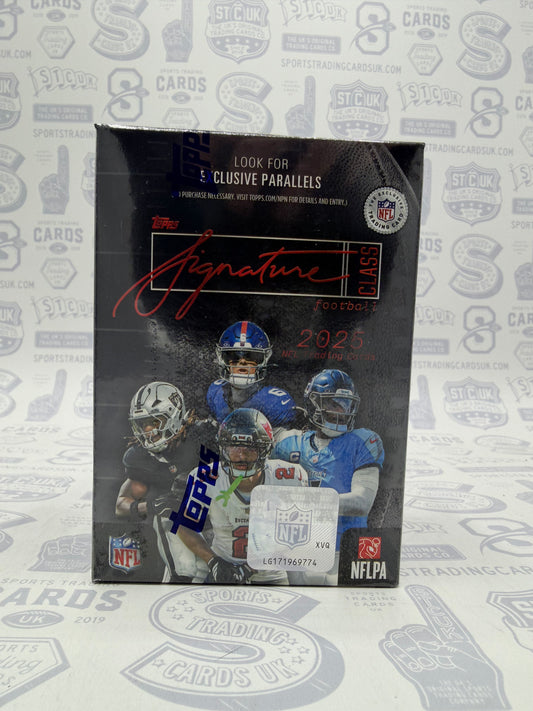 2025 Topps Signature Class Football Blaster Box