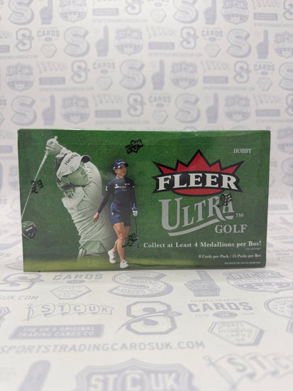 2026 Upper Deck Fleer Ultra Golf Hobby Box - Sports Trading Cards UK