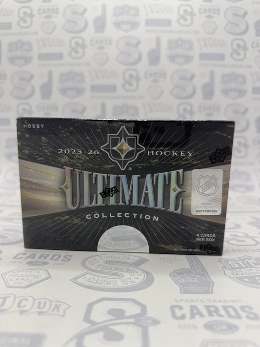 2025-26 Upper Deck Ultimate Collection Hockey Box - Sports Trading Cards UK