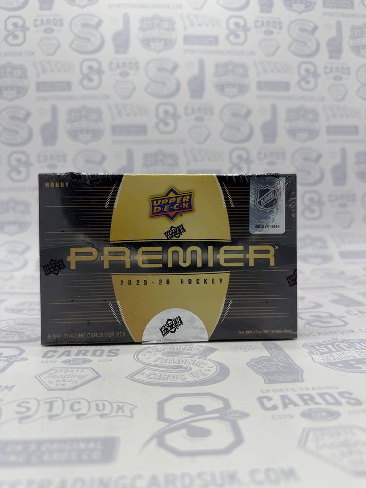 2025-26 Upper Deck Premier Hockey Hobby Box