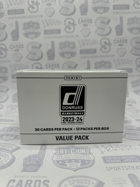 2023/24 Panini Donruss Basketball 12 Value pack Box