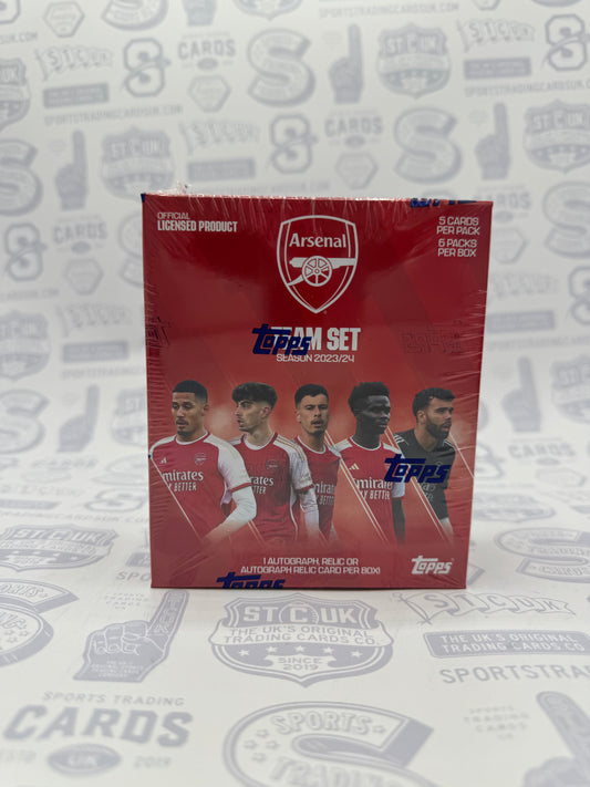 2023-24 Topps Arsenal Team Set Box