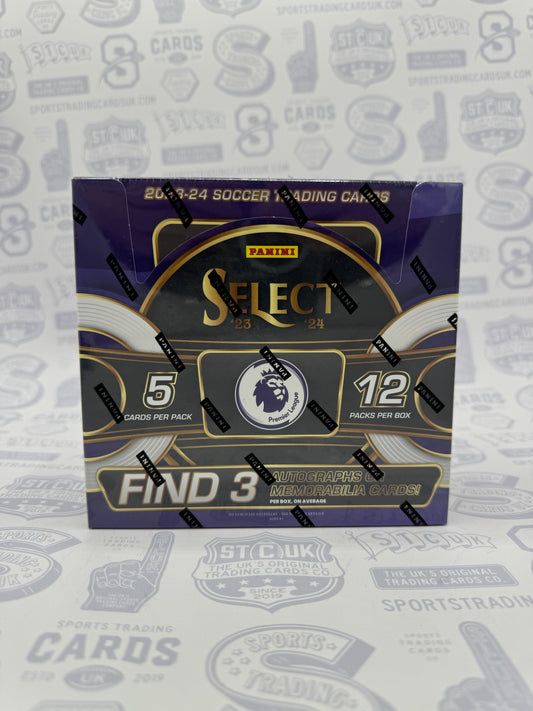 2023-24 Panini Select English Premier League Soccer Hobby Box