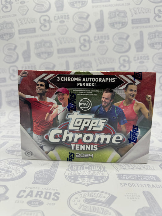 2024 Topps Chrome Tennis Breakers Delight Hobby Box