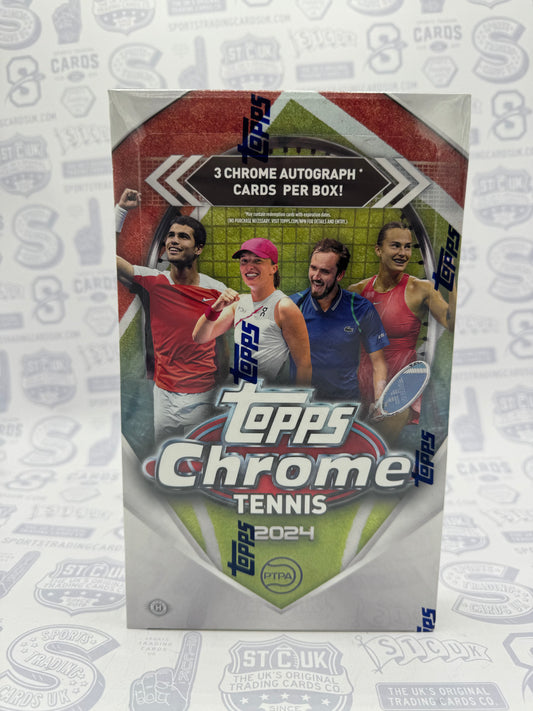 2024 Topps Chrome Tennis Hobby Box